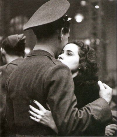 "The Long Goodbye" (Alfred Eisenstaedt, January 1, 1944)