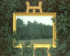 René Magritte, La cascada, 1961