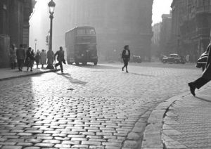Francesc Català Roca: Via Laietana, Barcelona, 1950's