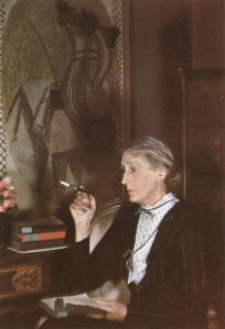 Fotografía de Virginia Woolf obra de Gisele Freund (Alemania,1908-2000)